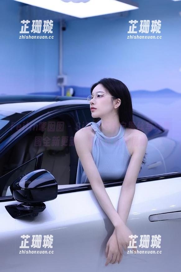Feilin嗲囡囡 - SiByl李思宁黑丝写真原图全新更新，感受性感与优雅