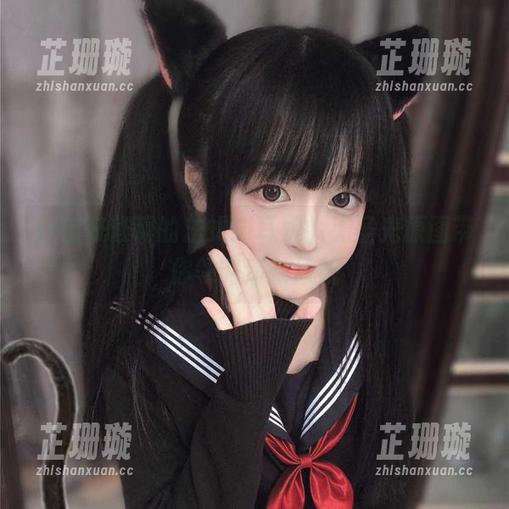 佳佳好难啊的法式猫耳娘，无圣光原图带你领略清新风貌