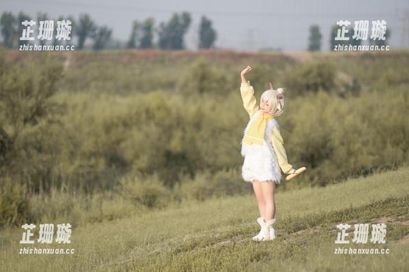 海边的美丽回忆，蠢沫沫cos写真作品带你感受细腻之美