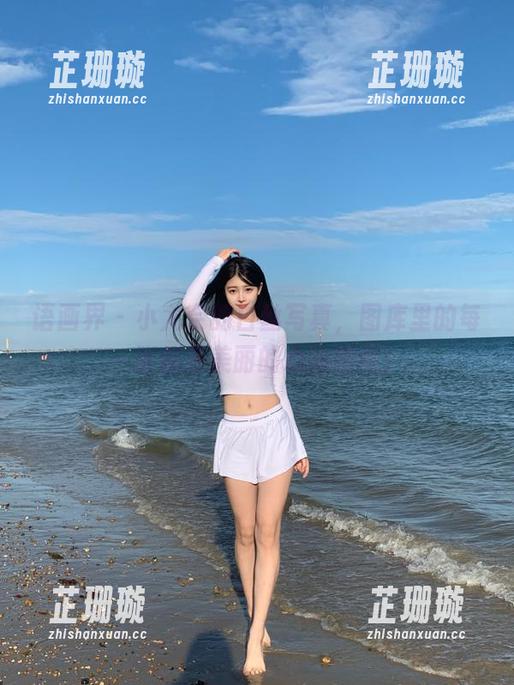 语画界 - 小尤奈的白丝写真，图库里的每一张都是美丽的心动瞬间！