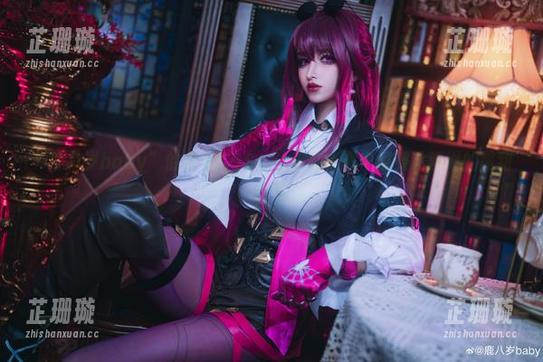 “鹿八岁baby”的夏天COS：让你在炎夏中感受冰淇淋的酸甜套图